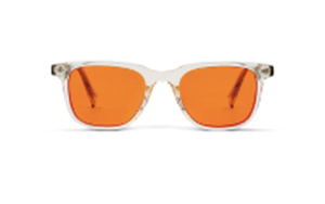 Midnight glasses with orange lens