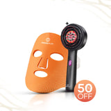 Coup de pouce beauté à la lumière rouge